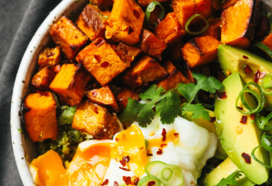 Sweet potato breakfast bowl