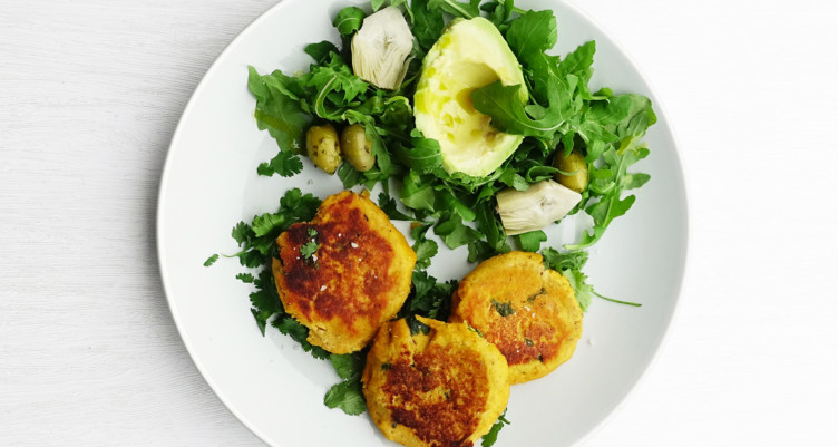 Paleo Sweet Potato and Salmon Patties