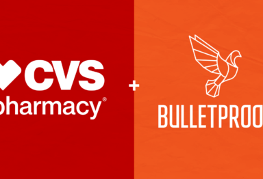 The logos of CVS and Bulletproof
