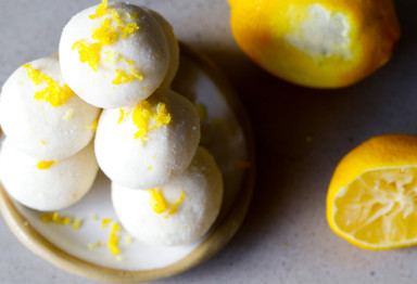 Dairy-Free Keto Lemon Fat Bombs