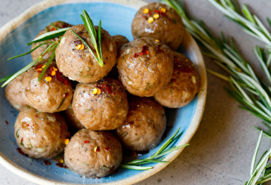 Easy Paleo Baked Meatballs recipe - Keto, Whole30, 30-minute prep