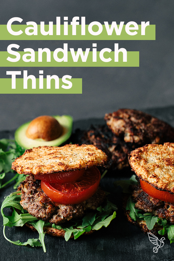 Keto Cauliflower Sandwich Thins