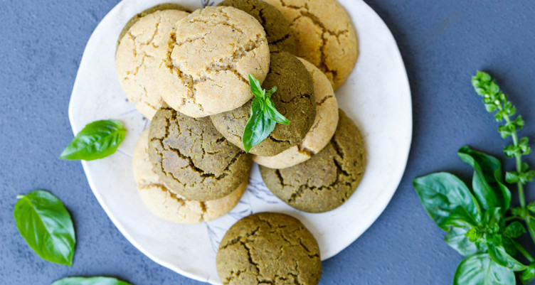 plate of biscuits