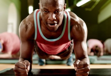 Man working out