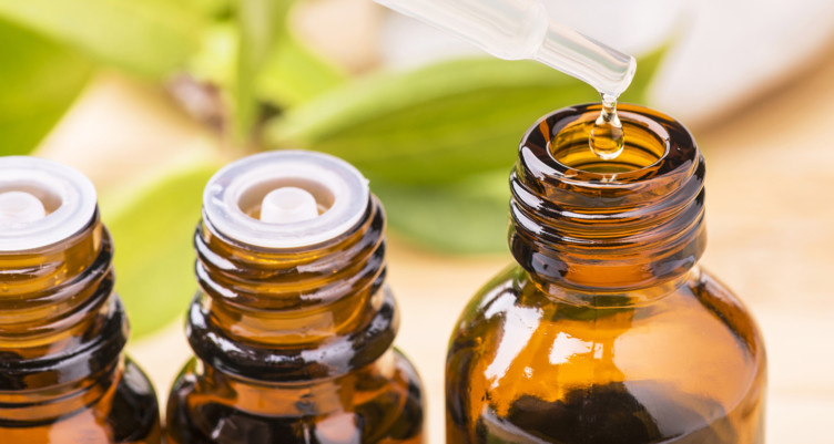 MCT oil as a carrier oil for essential oils