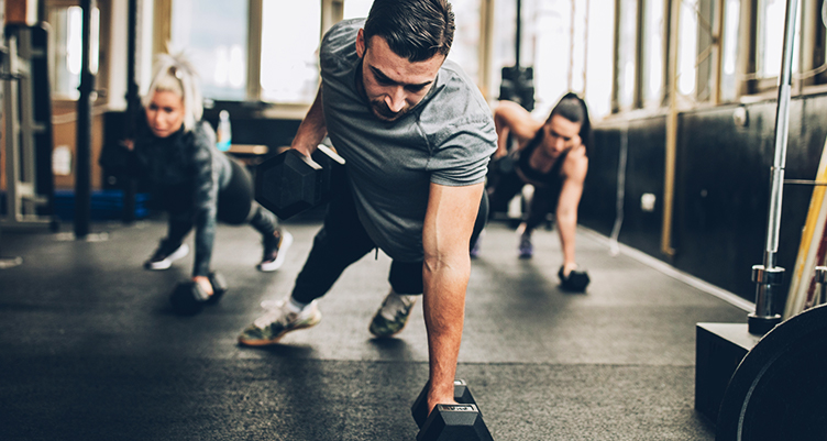 Man working out