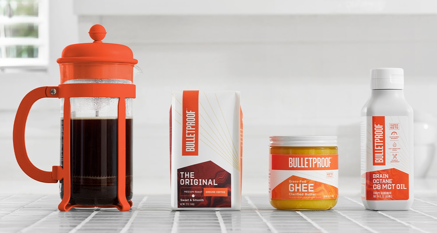 Bulletproof Coffee Recipe The Original Keto Coffee With Butter Mct Oil