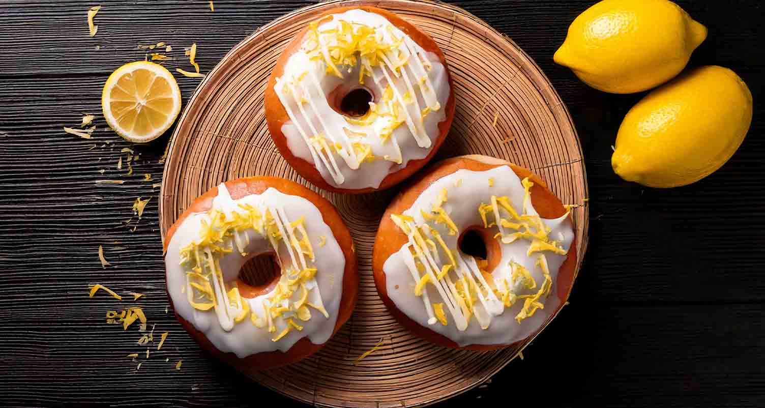 Lemon Ginger Low-Carb Donuts recipe - Paleo, keto-friendly, tasty!