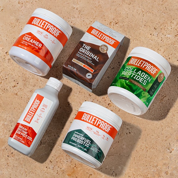 Bulletproof quiz find the right products for you