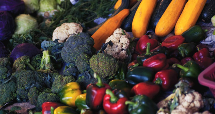 Colorful vegetables