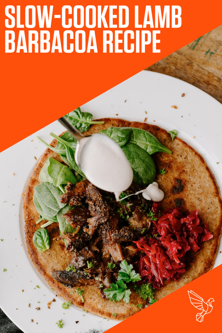 Lamb barbacoa recipe card