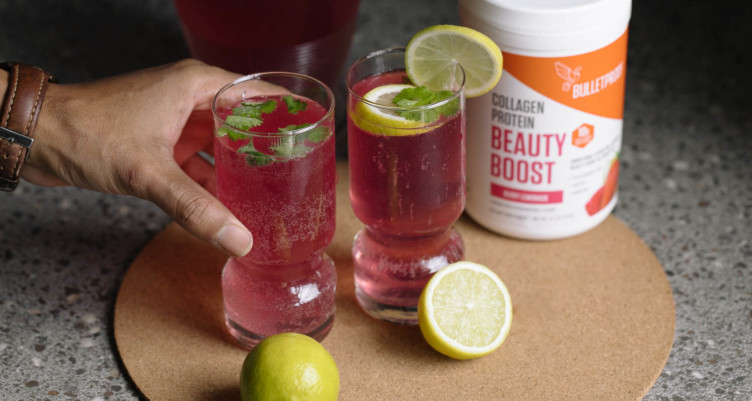 Berry Cilantro Limeade