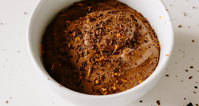 Dark Chocolate Collagen Pudding