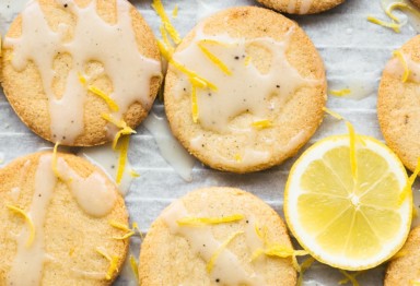 Keto coconut and lemon sugar cookies