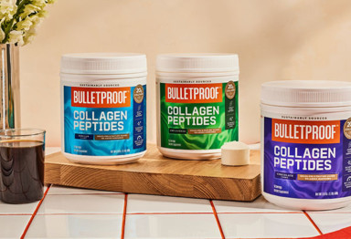 three varieties of bulletproof collagen peptides