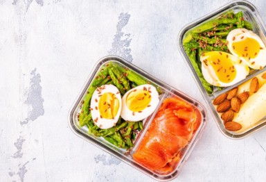 To-go keto lunch containers