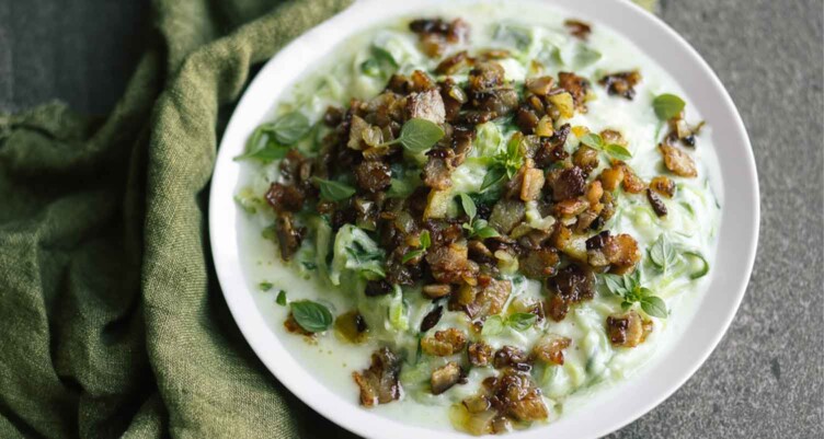 Plate of Keto alfredo made with Bulletproof collagen peptides