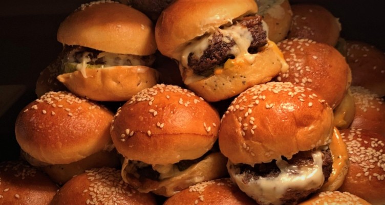 A pile of sliders