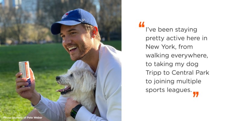 #BETHEPROOF: How Former Bachelor Pilot Pete Weber Powers His Days