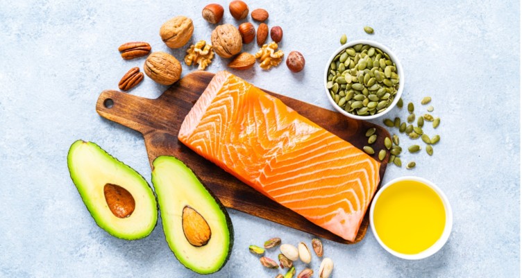 Salmon, avocado and other high-fat foods