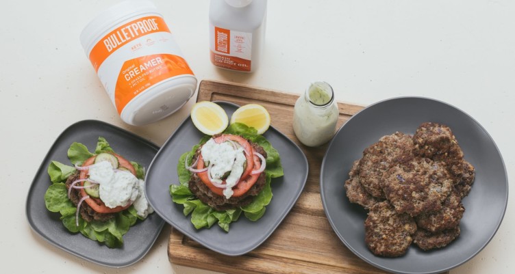 Greek Lamb Burgers With Homemade Tzatziki Sauce