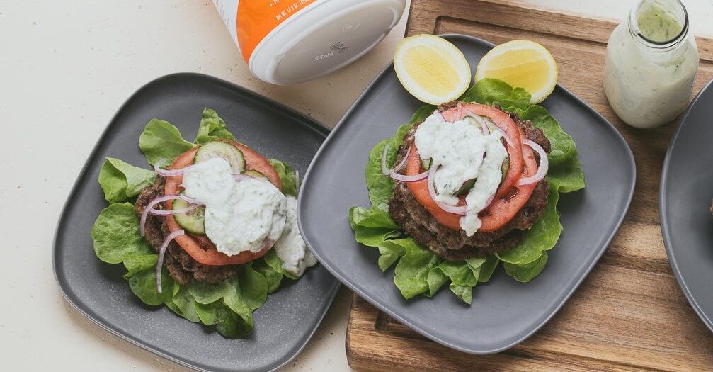 Make This Now: Greek Lamb Burgers Recipe With Tzatziki Sauce
