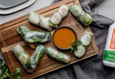 summer salad rolls