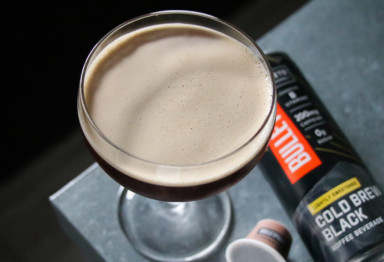 A coffee martini featuring Bulletproof ingredients