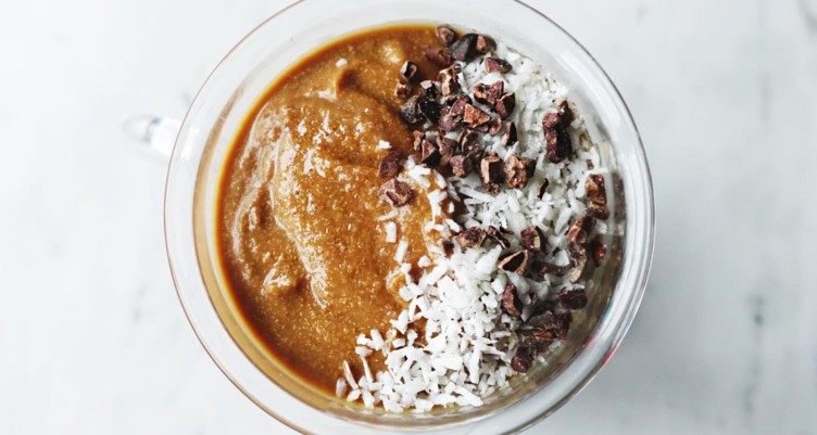 Protein-packed sweet potato smoothie