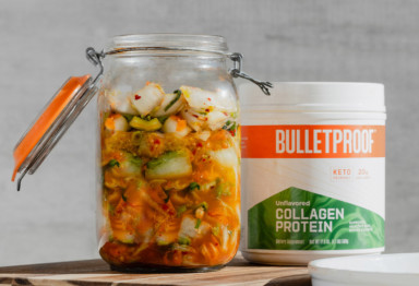 Kimchi made with Bulletproof Unflavored Collagen Protein