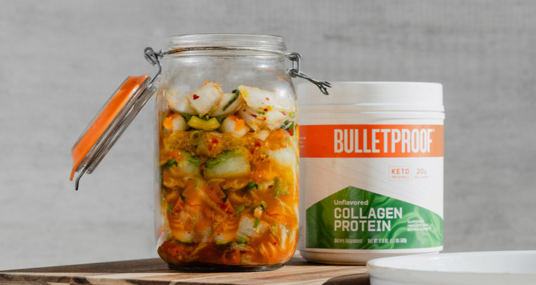 Kimchi made with Bulletproof Unflavored Collagen Protein