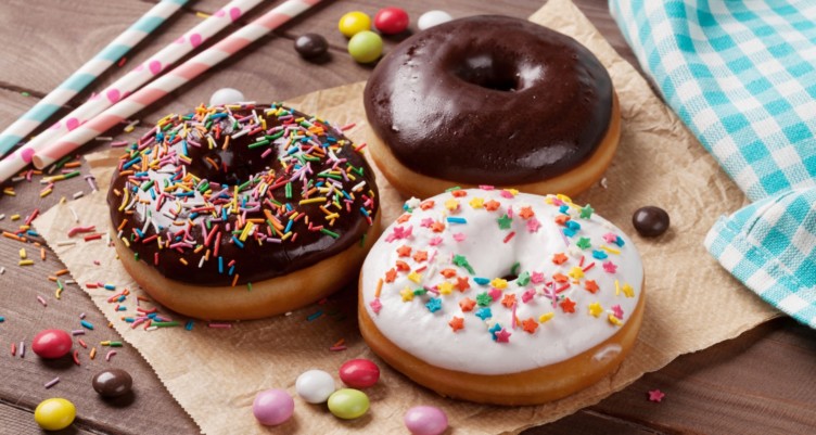 Donuts and candies