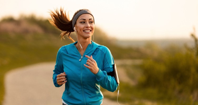 Woman jogging