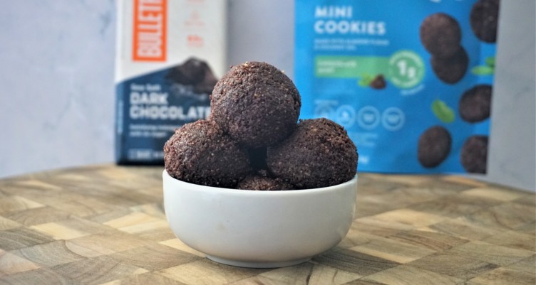 Keto Thin Mint Truffles