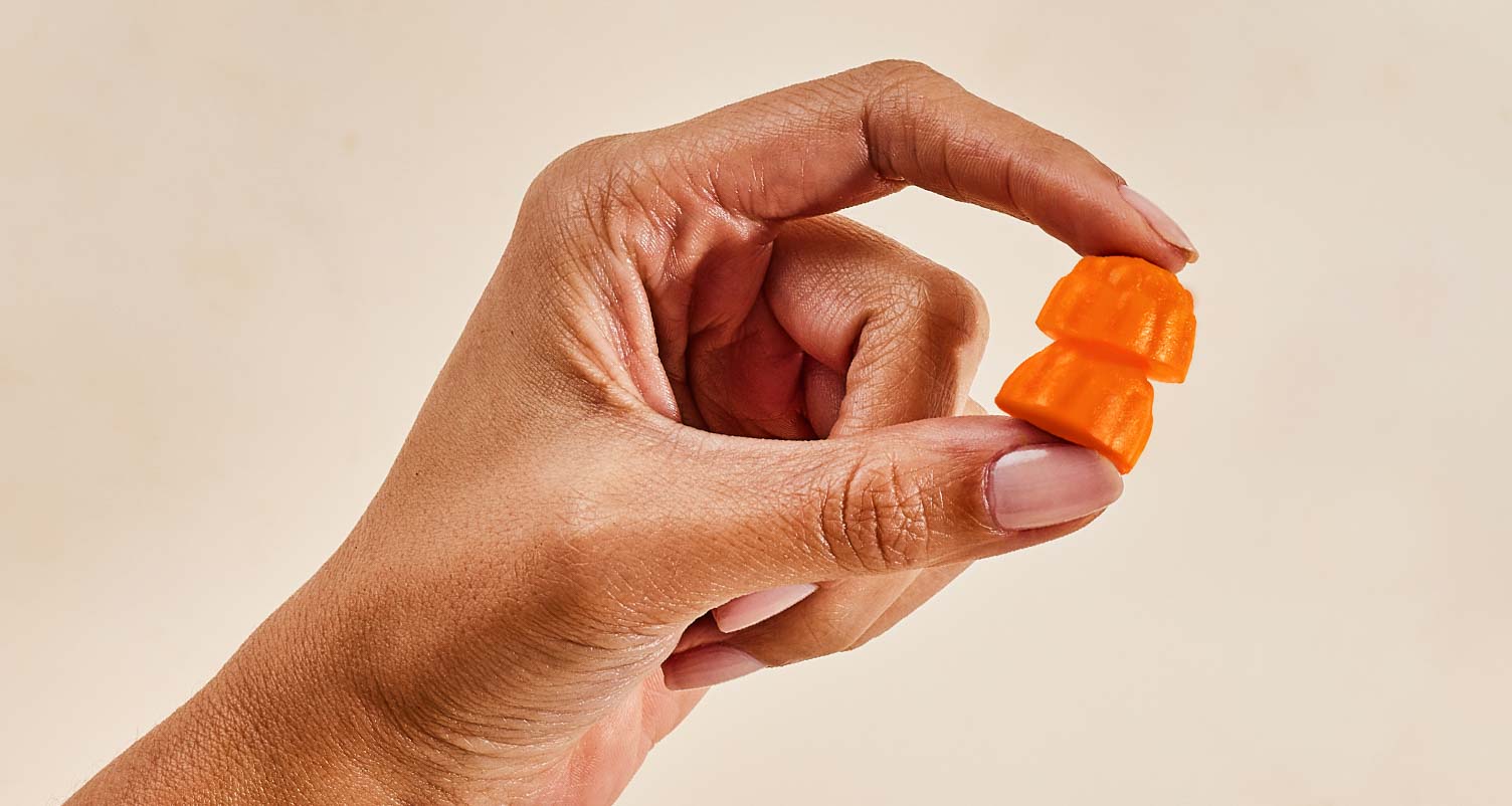 hand holding gummies