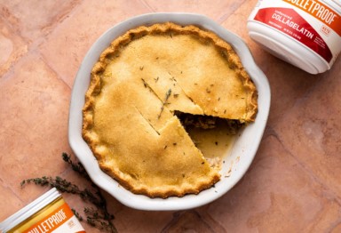 Keto chicken pot pie