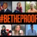A collage of #BETHEPROOF guest bloggers