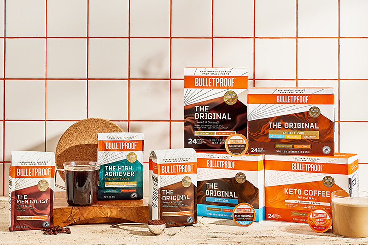Full stack of Bulletproof Coffee