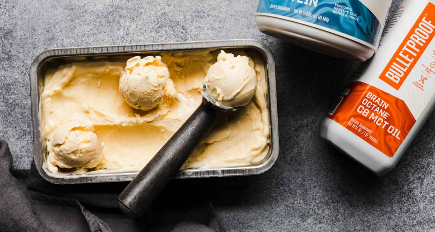 Bulletproof Ice Cream: Creamy Coconut Low Carb Ice Cream Recipe