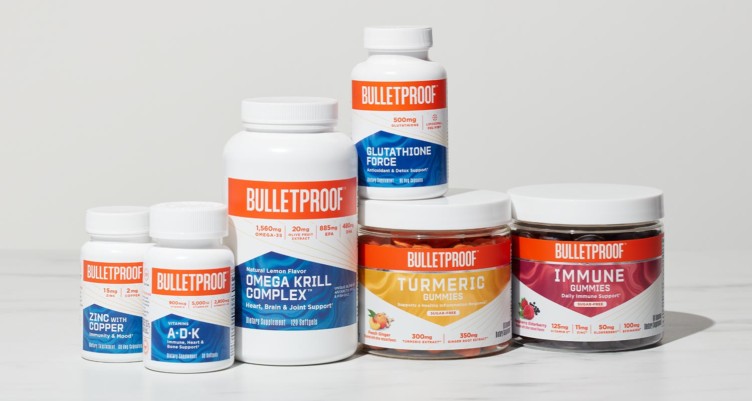Bulletproof supplement group shot