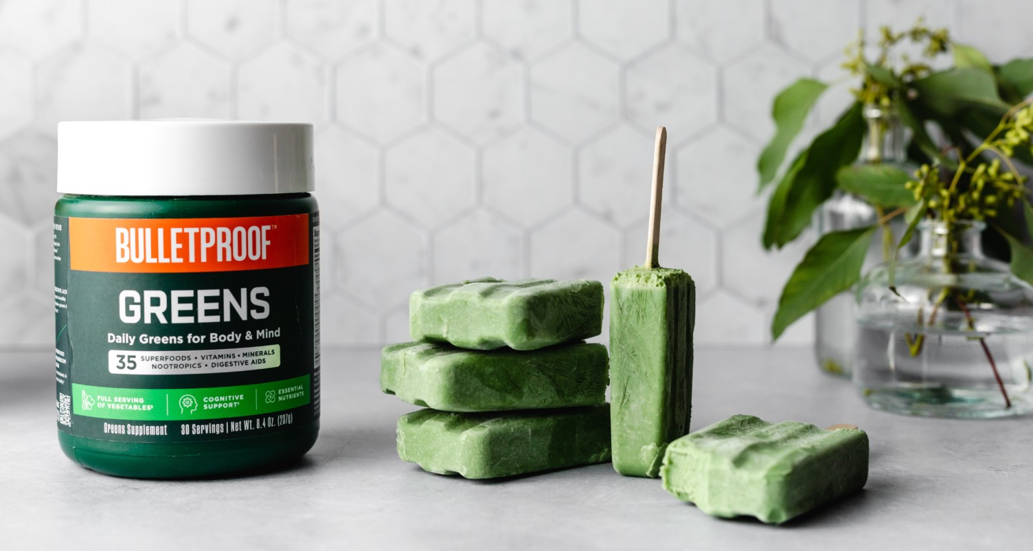 Green Popsicles for Refreshing Body-Mind Support | Bulletproof