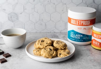 Keto no-bake chocolate chip cookies