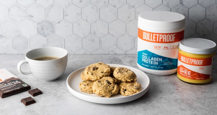 No-Bake Keto Chocolate Chip Cookies