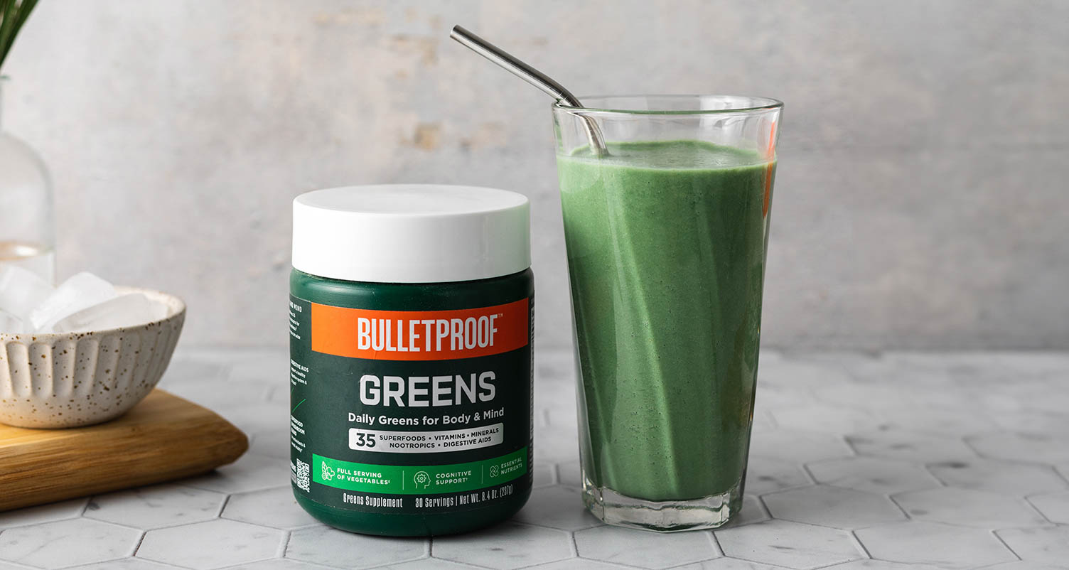 Greens Powder Smoothie for Everyday Balance | Bulletproof