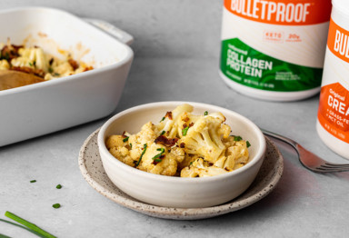 Loaded cauliflower casserole