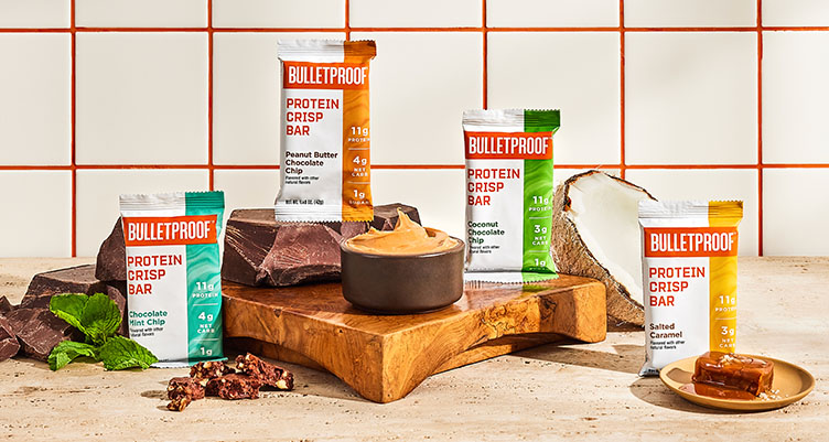 bulletproof protein crisp bars