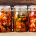 3 jars of fermented foods