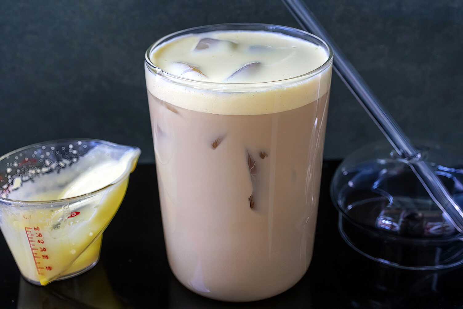 iced Vietnamese egg coffee
