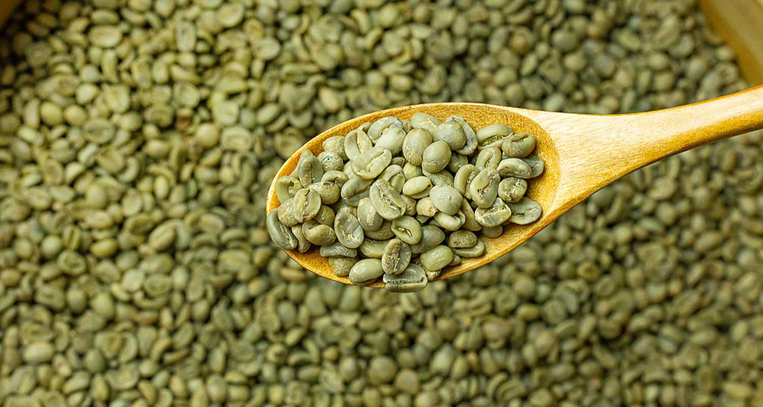 green coffee beans