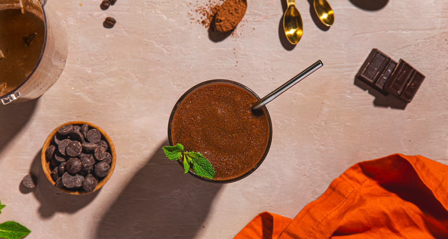 Dark Chocolate Chip Coffee Smoothie